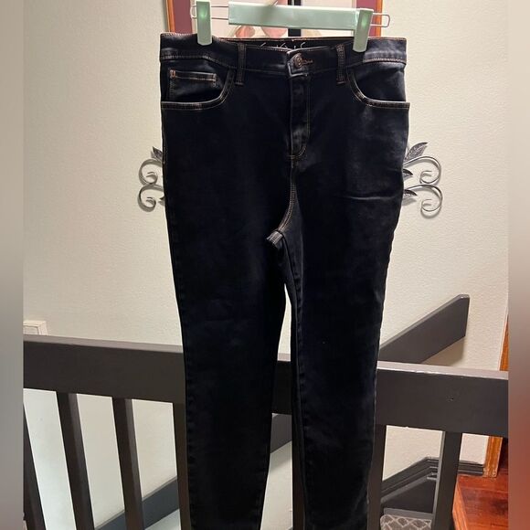 EUC Gloria Vanderbilt All-Around Slimming Effect Dark Amanda Blue Jeans #JTA012 - Picture 1 of 5